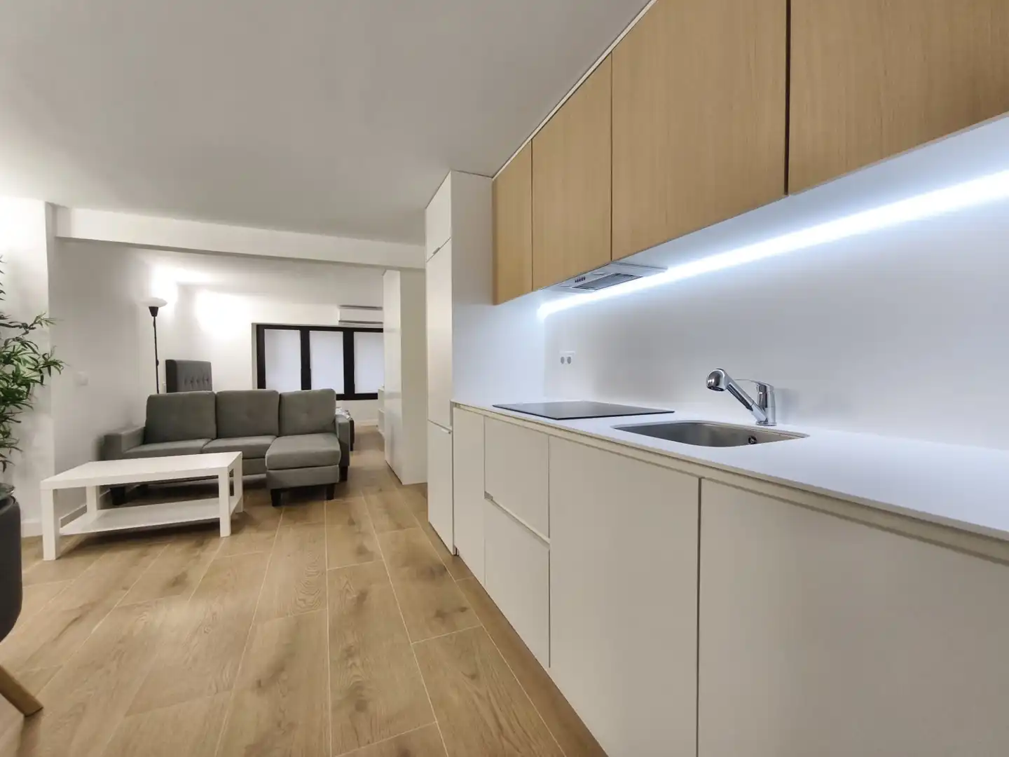 Kitchen of Study for rent in Madrid  with Air Conditioner, Heating and Furnished