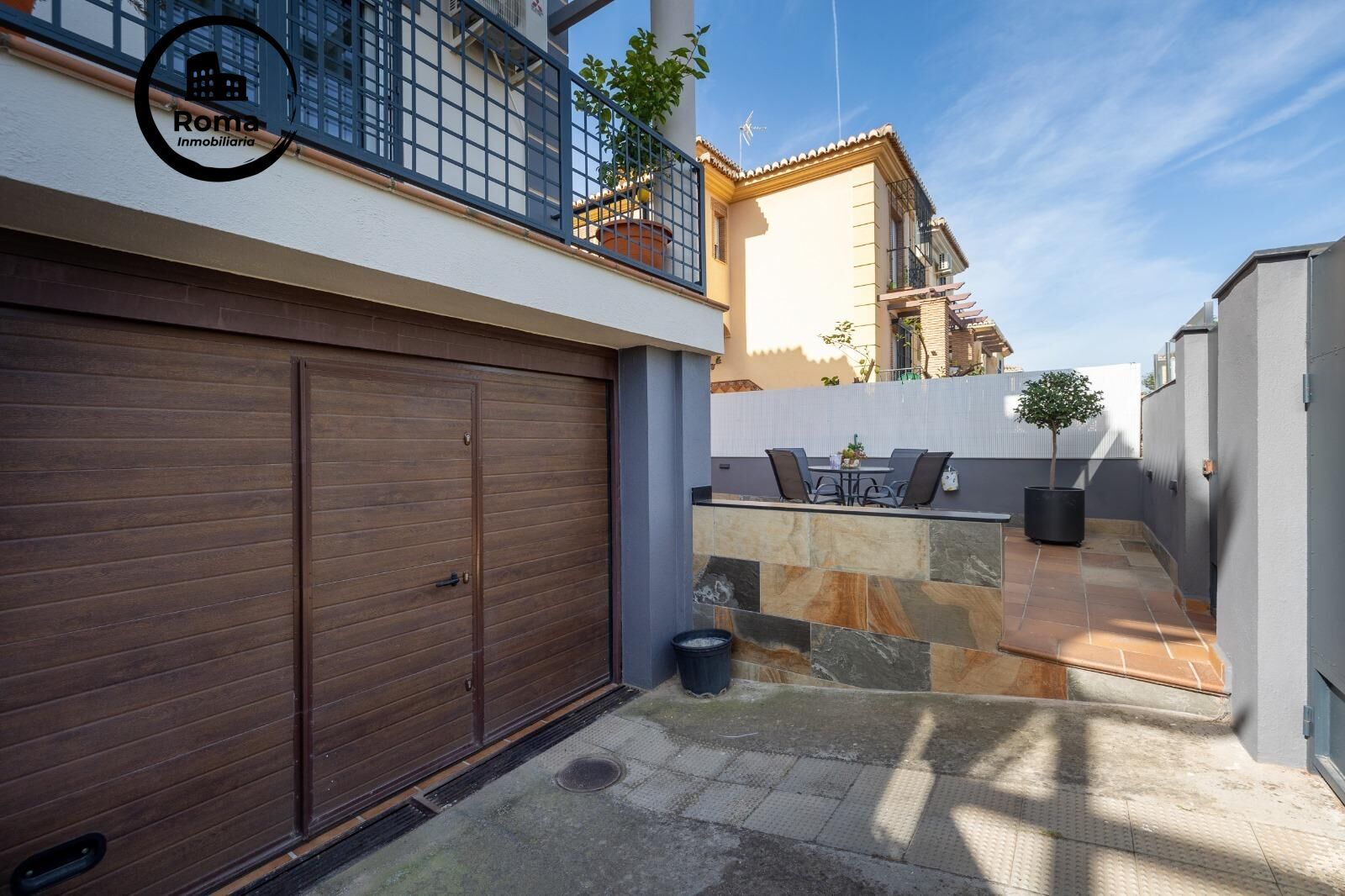 Terrace of Single-family semi-detached for sale in La Zubia  with Heating, Private garden and Parquet flooring