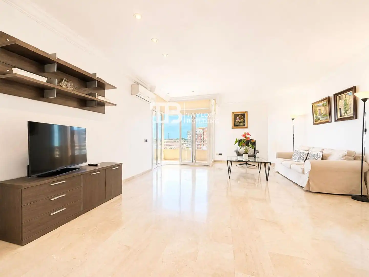 Sala de estar de Ático en venta en  Palma de Mallorca con Aire acondicionado, Calefacción y Terraza