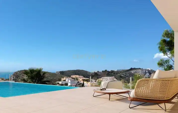 House with pool for sale in Urbanización Cumbre del Sol, El Poble Nou de Benitatxell/Benitachell, Spain, imagen 29