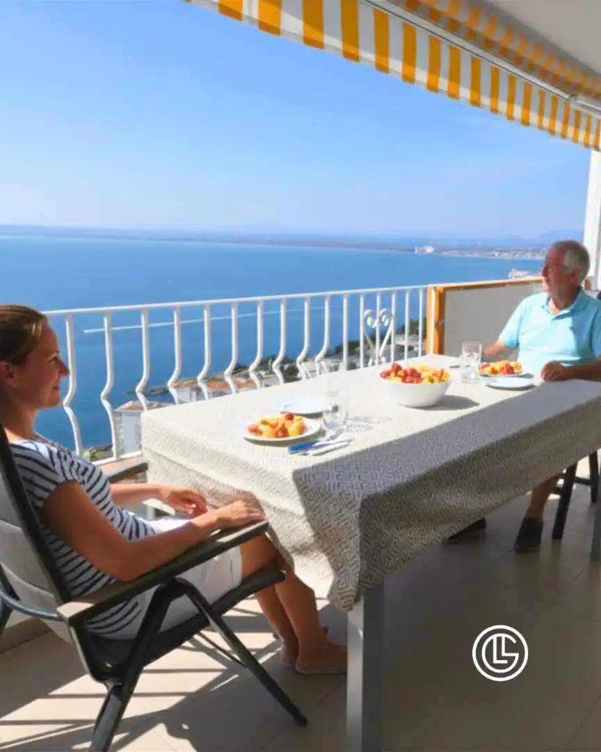 Terrassa de Apartament en venda en Roses amb Aire condicionat, Calefacció i Terrassa
