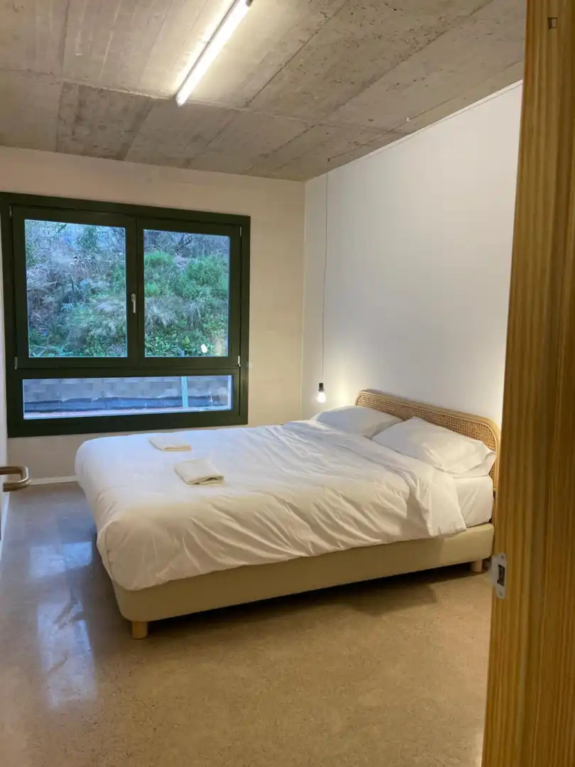 Bedroom of Apartments for rent in Barcelona  with Air Conditioner, Heating and Furnished
