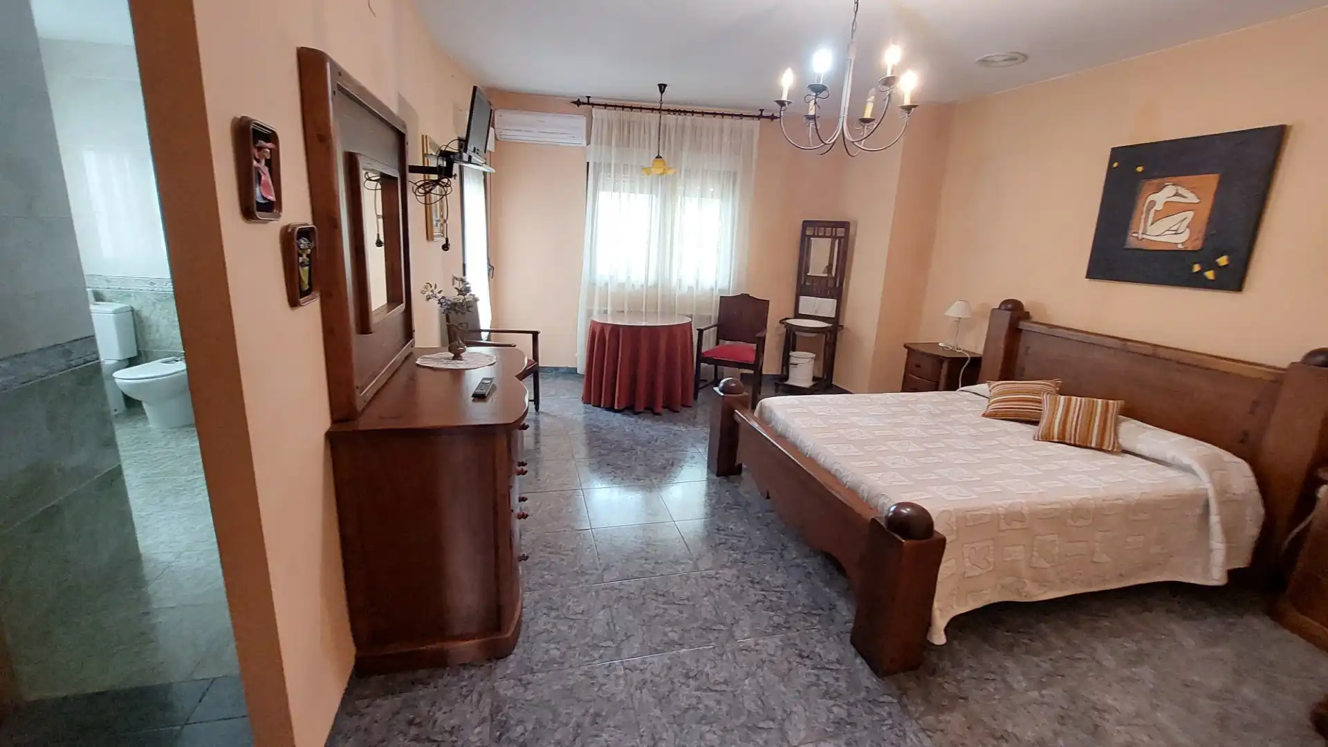 Habitación de Casa o chalet en venta en Zarza de Granadilla con Aire acondicionado, Calefacción y Amueblado