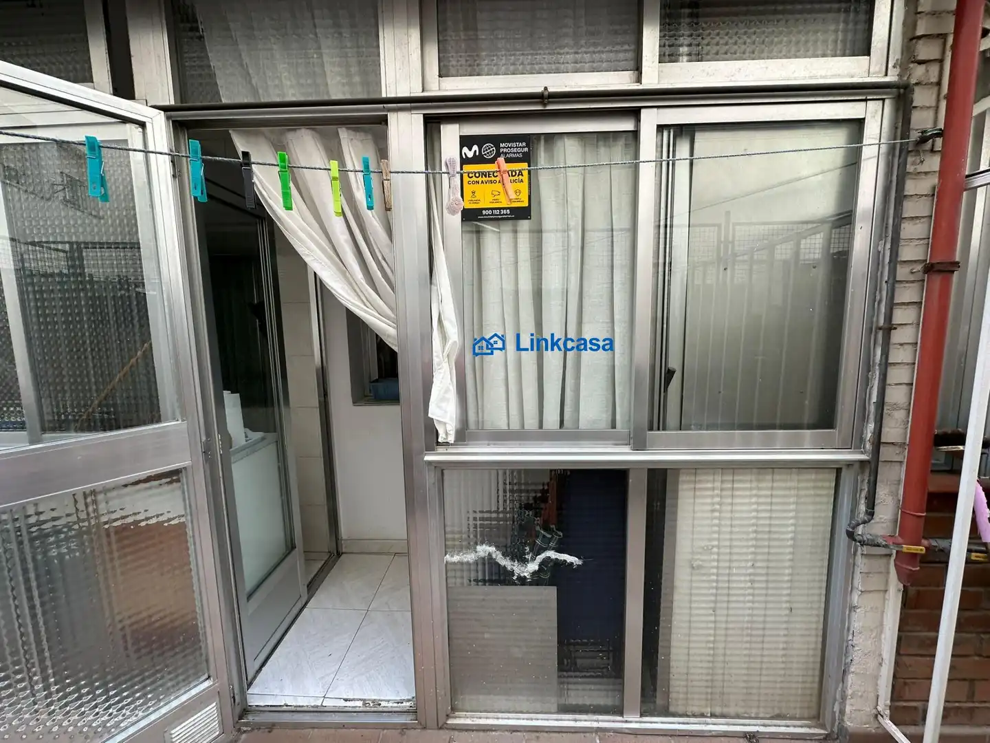 Vista exterior de Piso en venta en Madrid