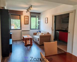 Living room of Flat to rent in  Madrid Capital  with Air Conditioner, Heating and Furnished