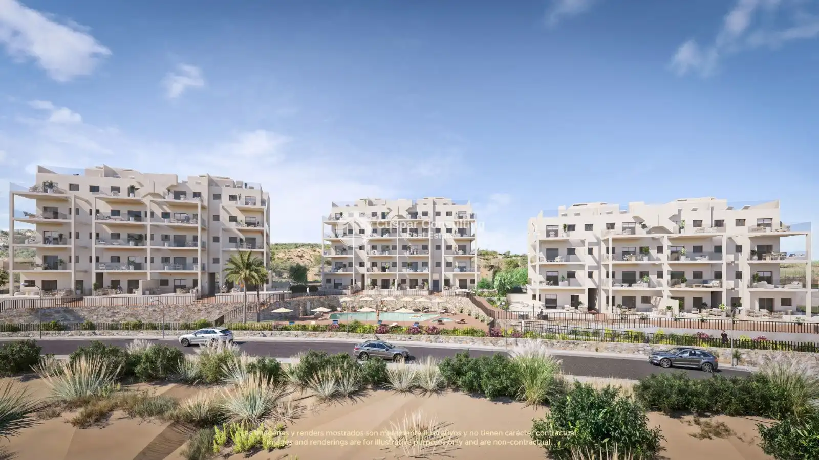 Vista exterior de Apartamento en venta en Murcia con Calefacción, Terraza y Piscina
