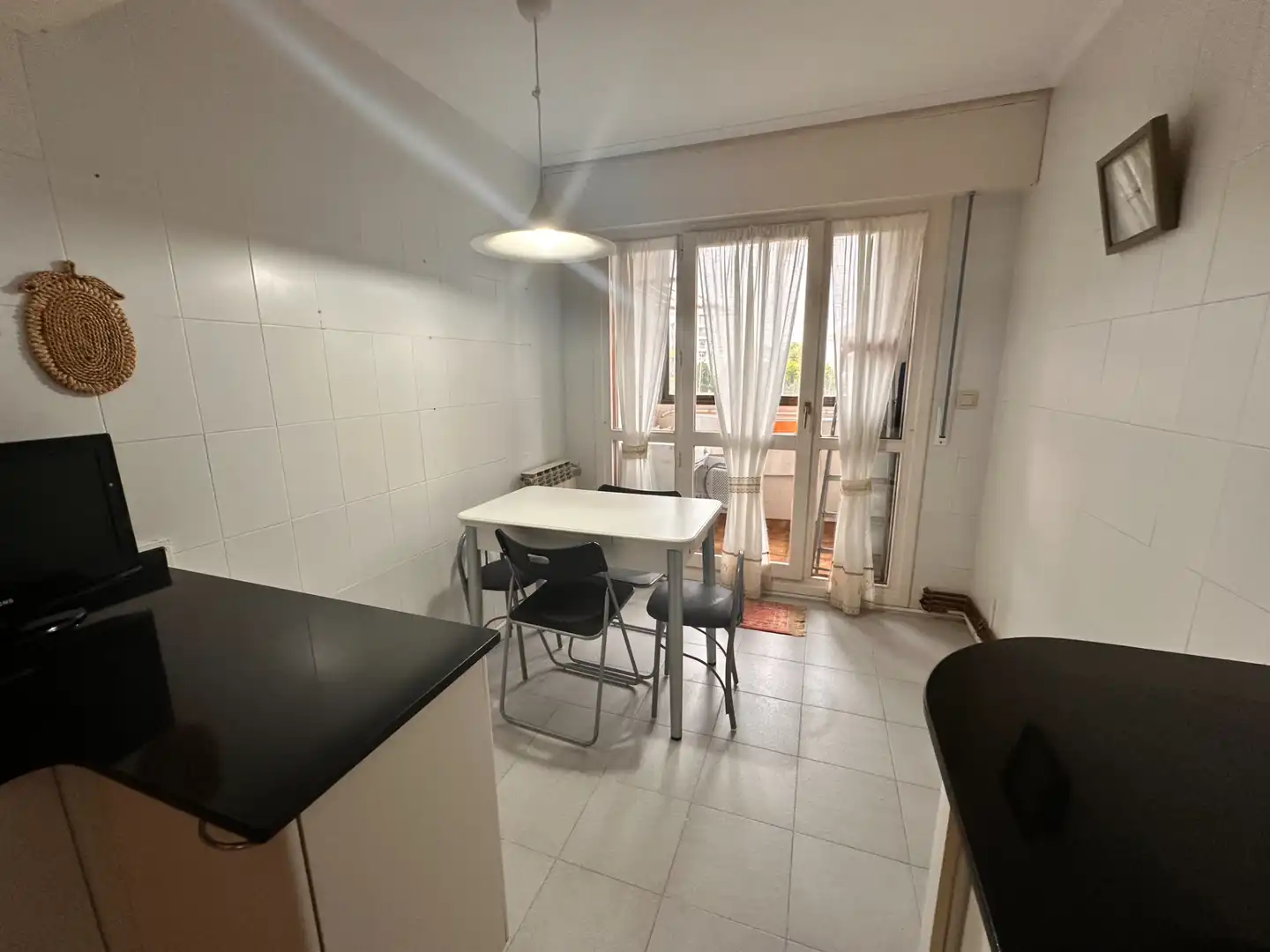 Kitchen of Flat for rent in Santander  with Heating, Parquet flooring and Terrace