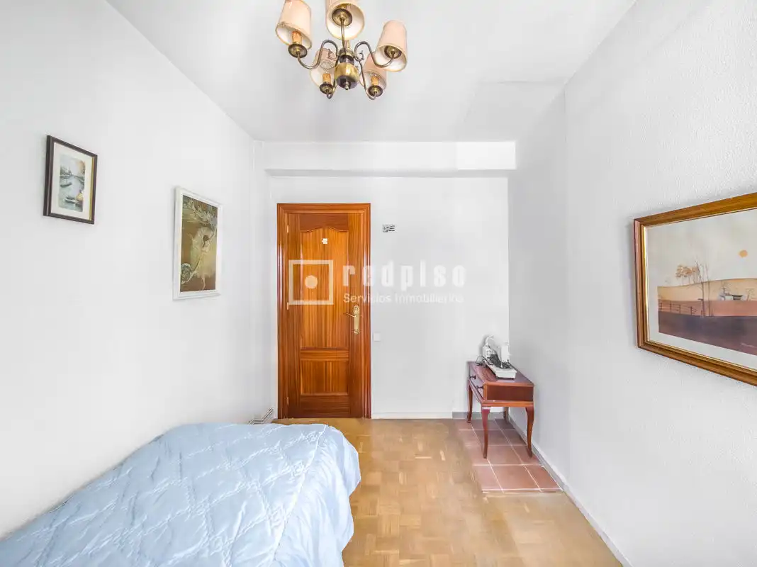Bedroom of Flat for sale in Madrid  with Heating and Terrace