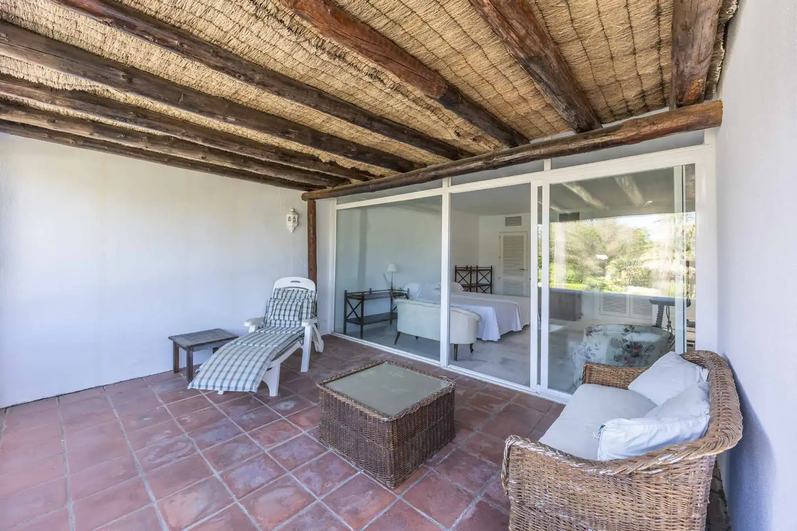 Terrace of Detached homes for sale in Sotogrande  with Air Conditioner, Private garden and Terrace