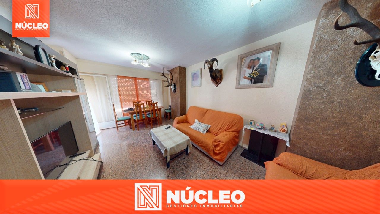 Sala de estar de Piso en venta en Mutxamel con Aire acondicionado, Terraza y Amueblado