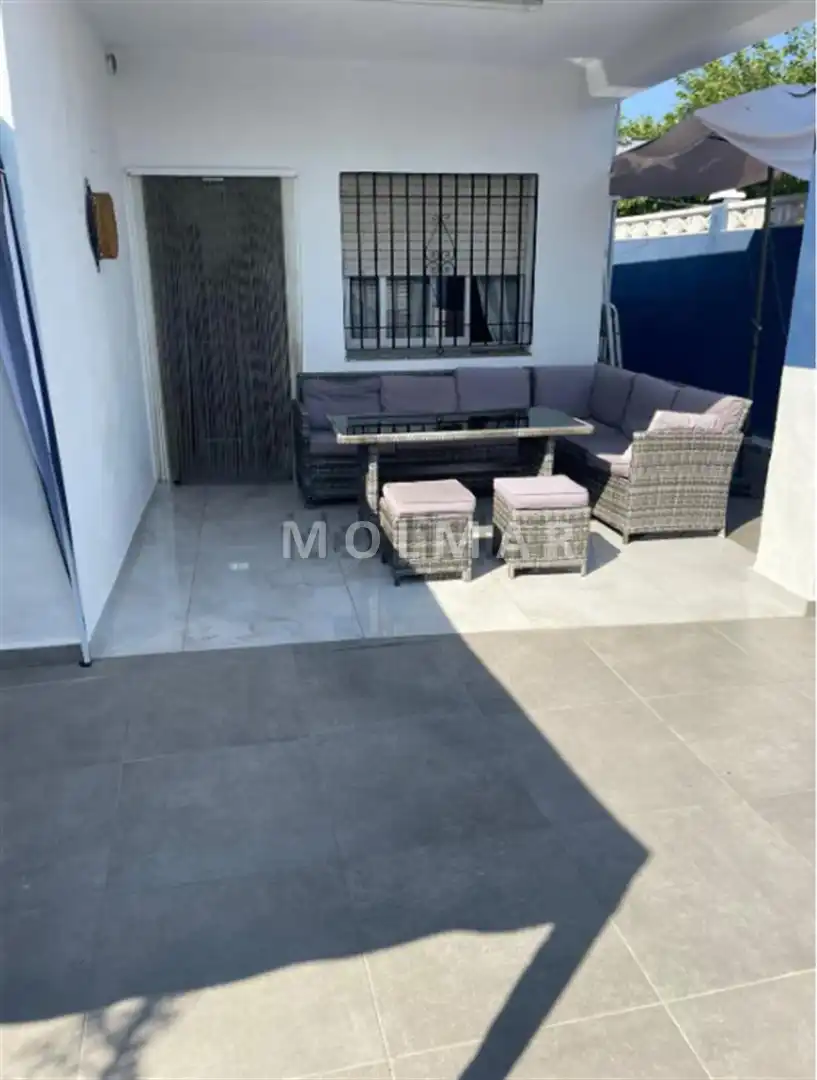 Terrassa de Casa o xalet en venda en Almazora / Almassora amb Aire condicionat, Jardí privat i Terrassa