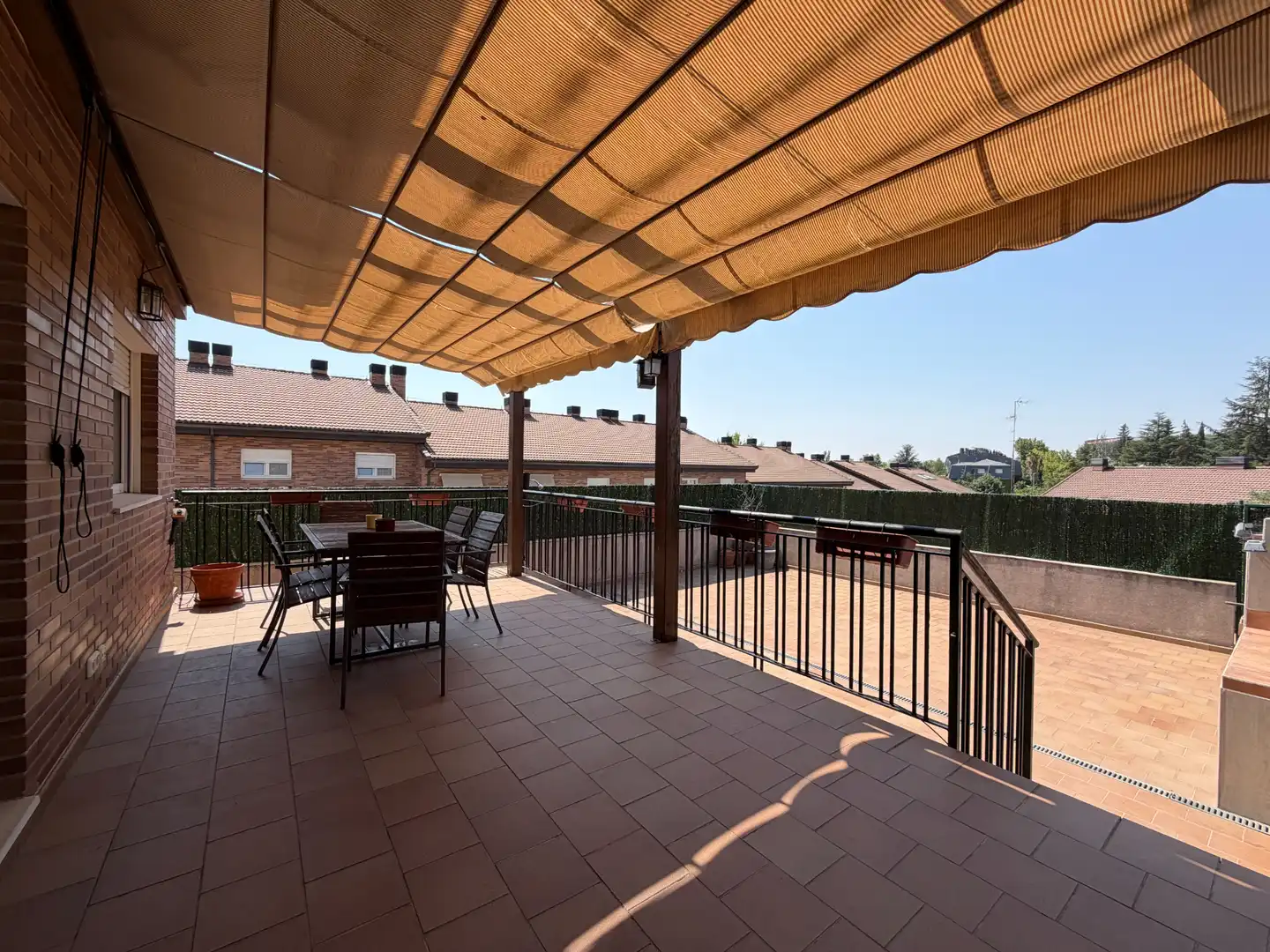 Terraza de Casa o chalet en venta en Colmenar Viejo con Calefacción, Jardín privado y Terraza
