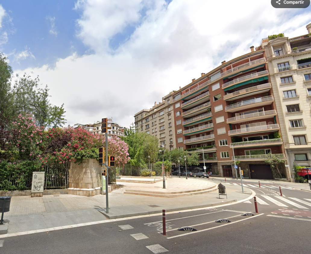 Vista exterior de Oficina de lloguer en  Barcelona Capital amb Aire condicionat i Calefacció