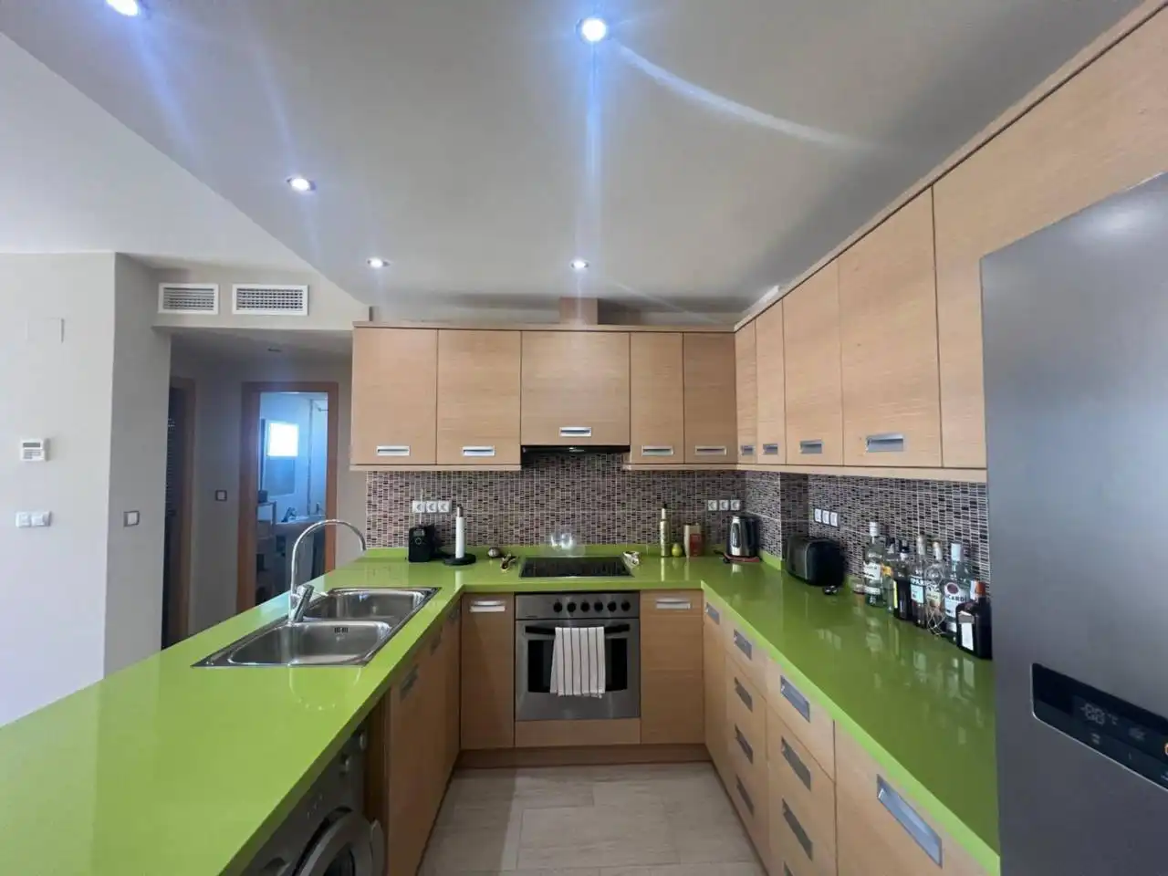 Kitchen of Attic for sale in El Campello  with Air Conditioner, Terrace and Furnished