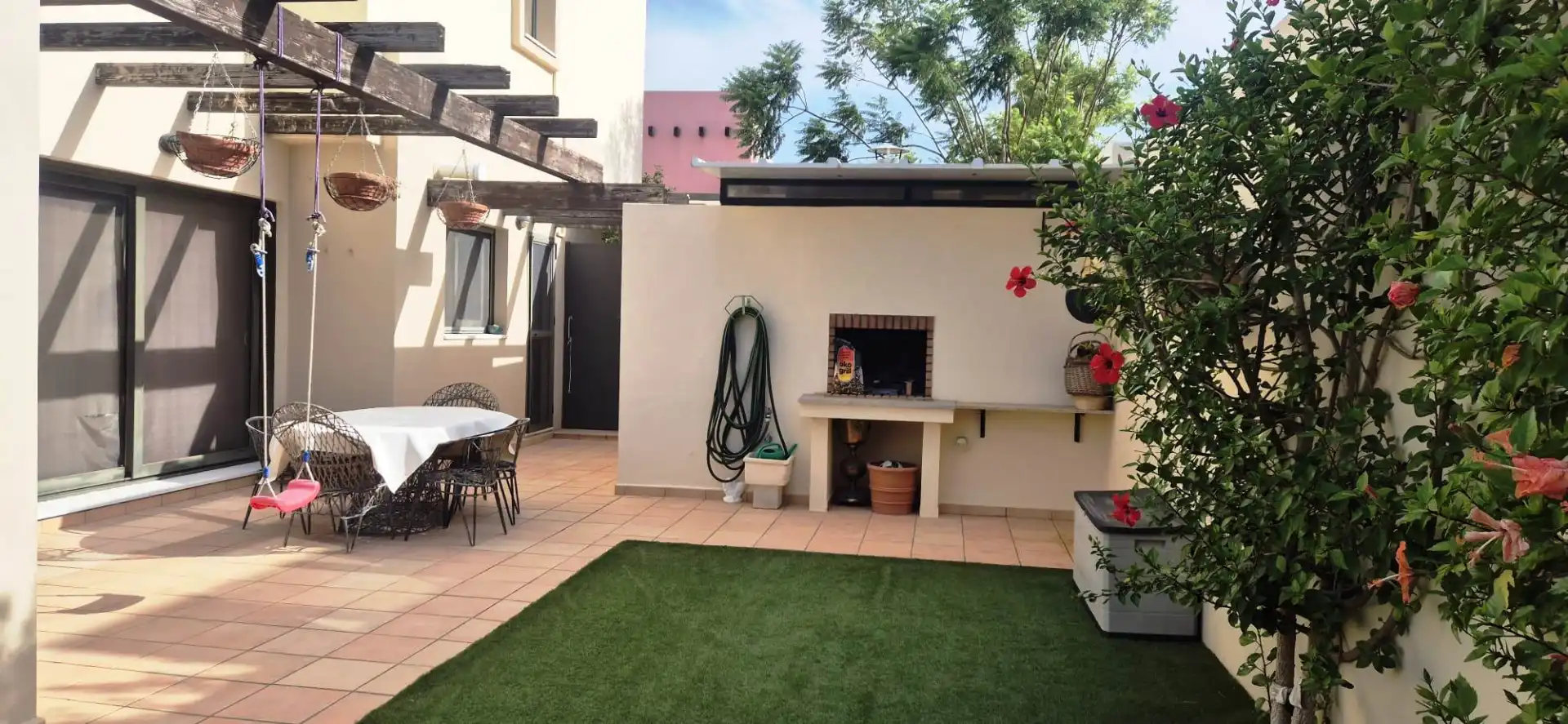Terraza de Casa adosada en venta en Puerto Real con Aire acondicionado, Jardín privado y Parquet