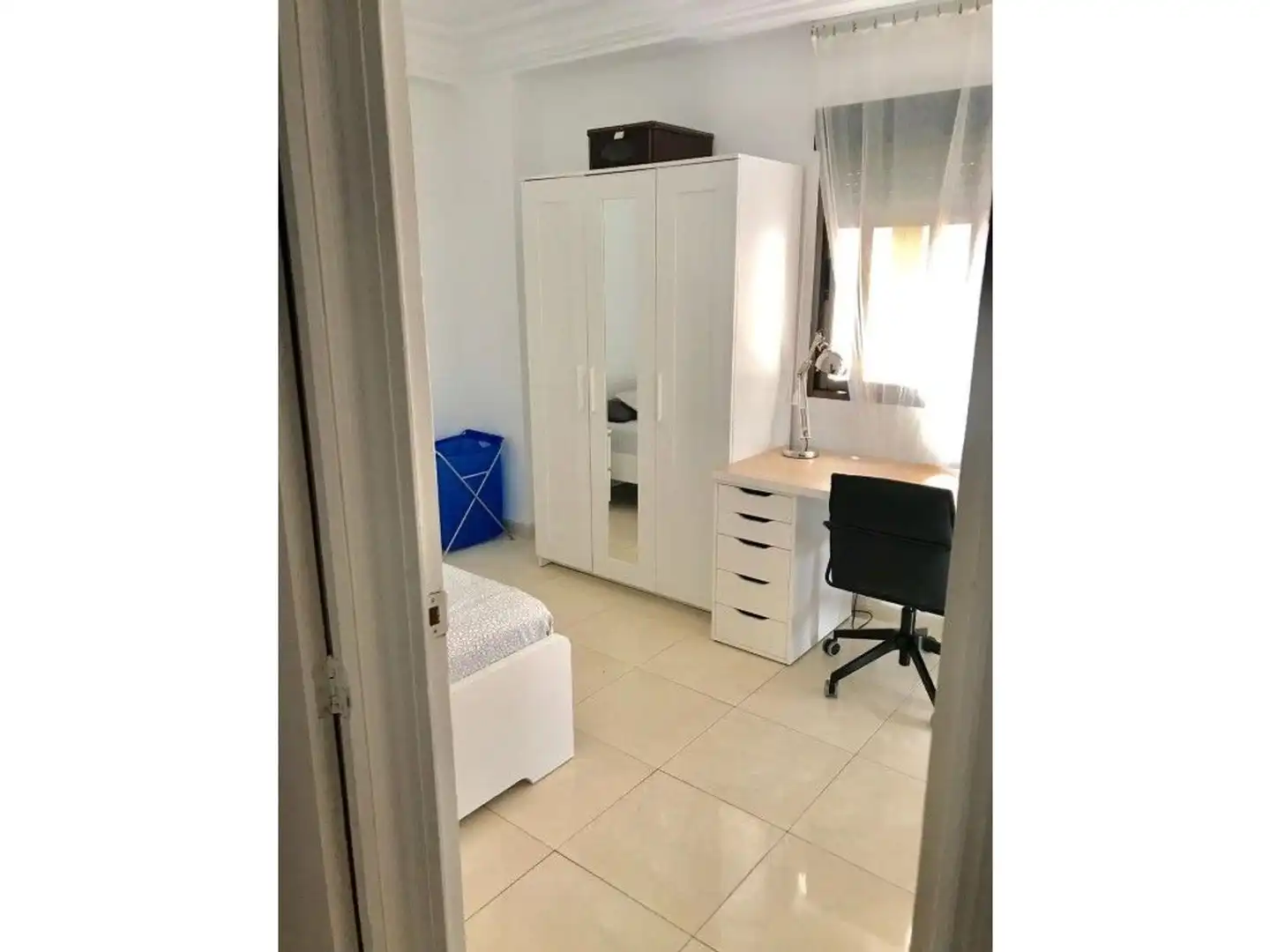 Bedroom of Flat for rent in Castellón de la Plana / Castelló de la Plana  with Private garden, Terrace and Furnished