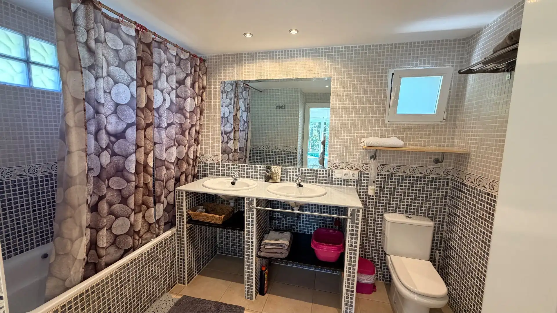 Bathroom of Houses for rent in Altea  with Air Conditioner, Heating and Private garden