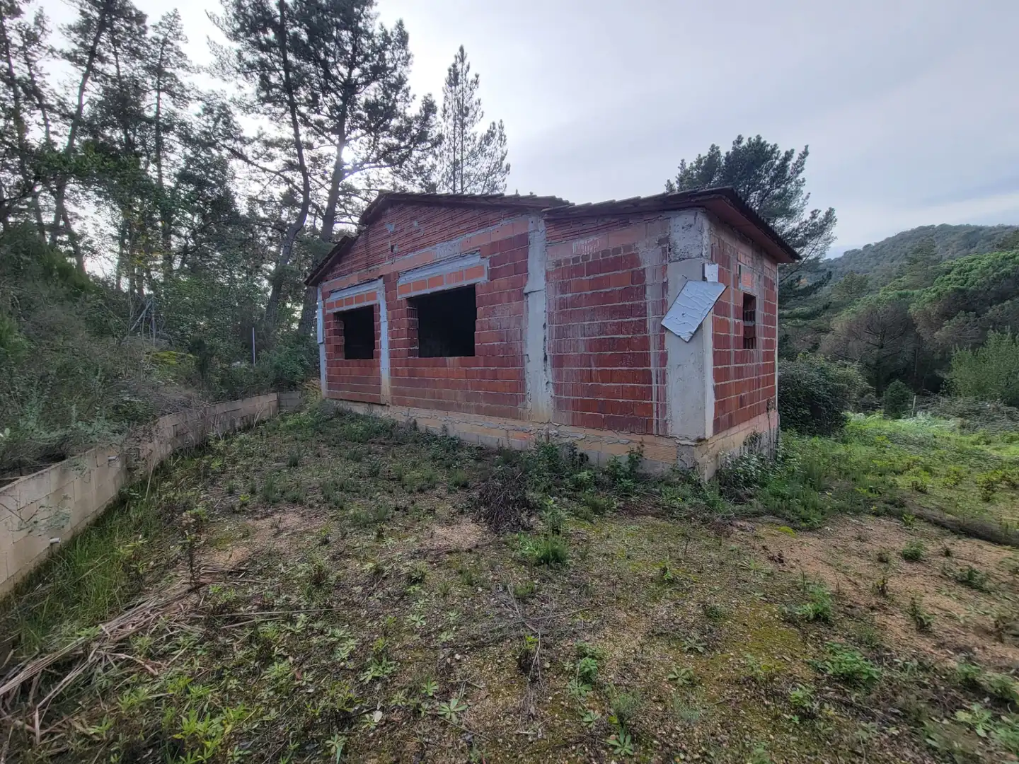 Vista exterior de Finca rústica en venda en Lloret de Mar amb Aire condicionat, Jardí privat i Alarma