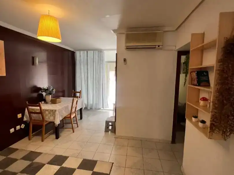 Esszimmer von Wohnung zur Miete in  Madrid Capital mit Klimaanlage und Balkon