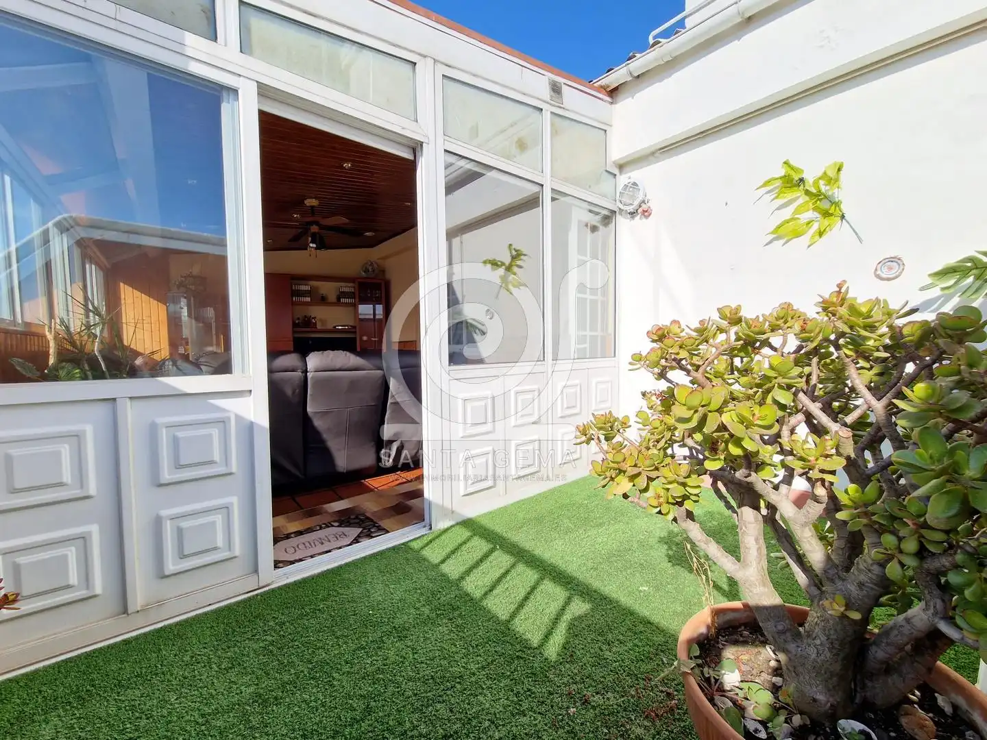Terrace of Flat for sale in A Coruña Capital   with Heating, Terrace and Furnished