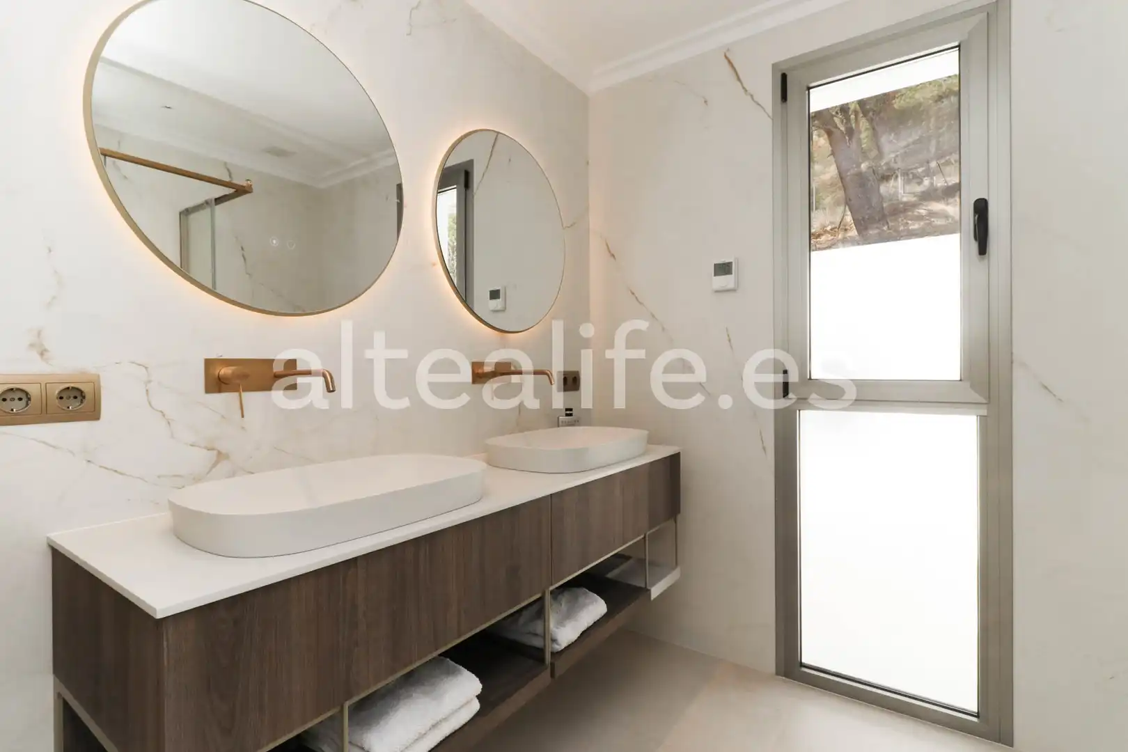 Baño de Casa o chalet en venta en Altea con Aire acondicionado, Jardín privado y Terraza