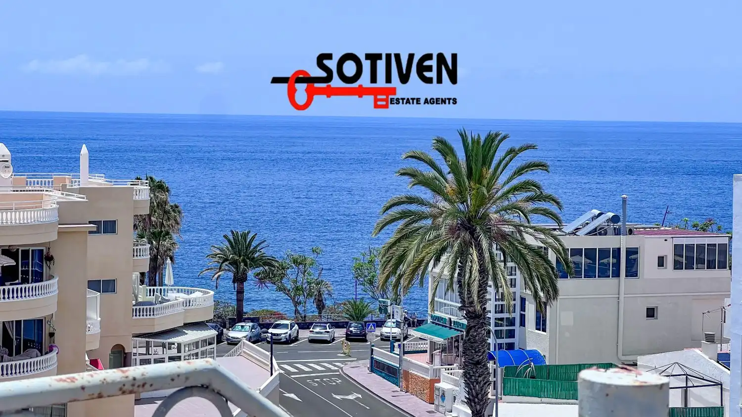 Außenansicht von Wohnungen zum Verkauf in Santiago del Teide mit Terrasse, Balkon und Gemeinschaftspool