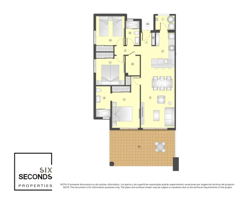 Bungalow con piscina in vendita a San Juan de los Terreros, imagen 4