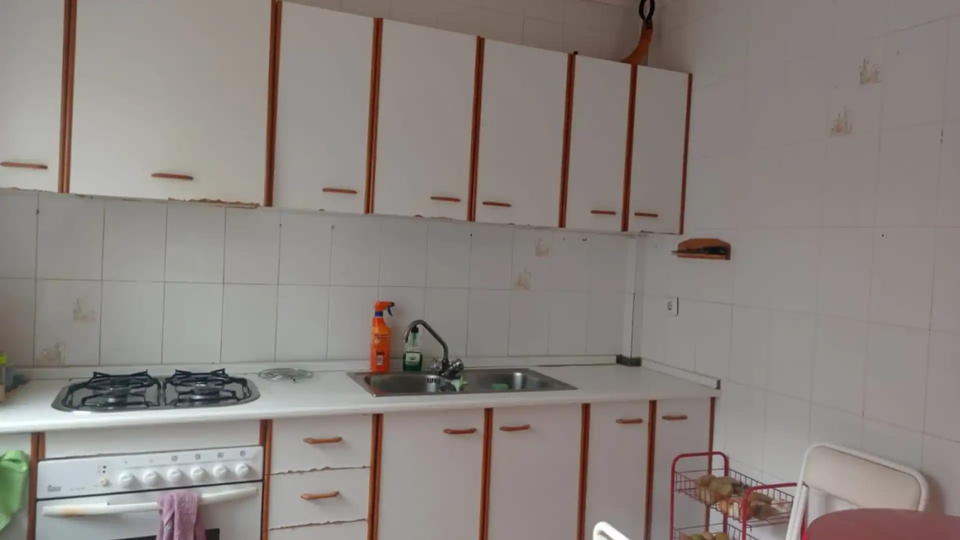 Cocina de Piso en venta en Fuente Álamo de Murcia con Amueblado y Balcón