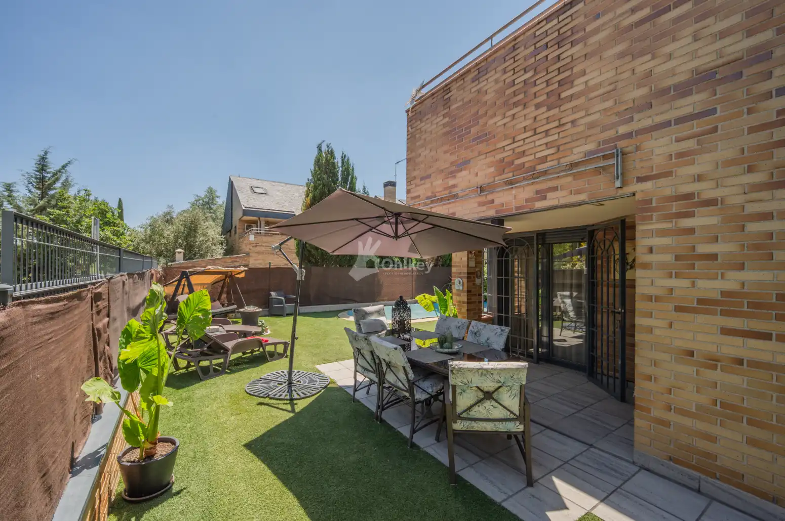 Terraza de Casa o chalet en venta en Rivas-Vaciamadrid con Aire acondicionado, Jardín privado y Terraza