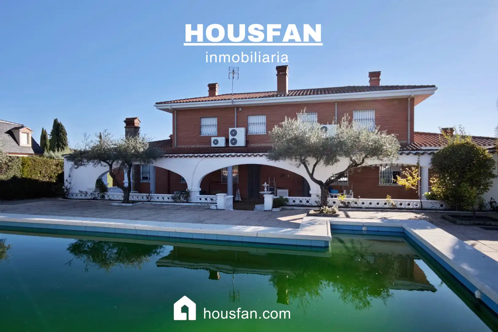 Exterior view of Houses for sale in Cáceres  with Air Conditioner, Heating and Private garden