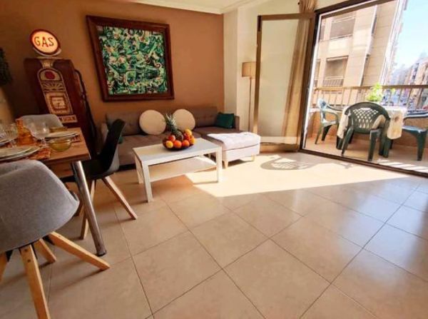 Living room of Flat to rent in Santa Pola  with Terrace and Balcony