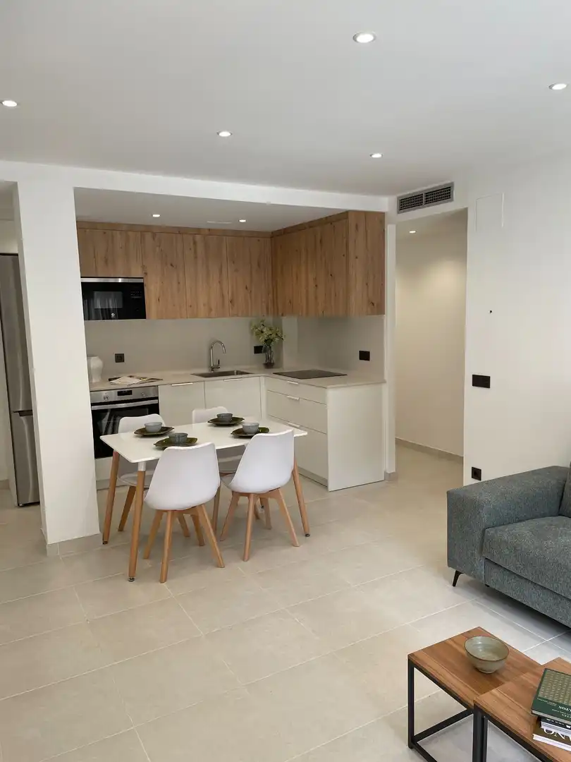 Cocina de Piso de alquiler en Tortosa con Aire acondicionado, Calefacción y Terraza