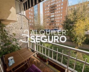 Exterior view of Flat to rent in  Madrid Capital  with Air Conditioner, Heating and Terrace