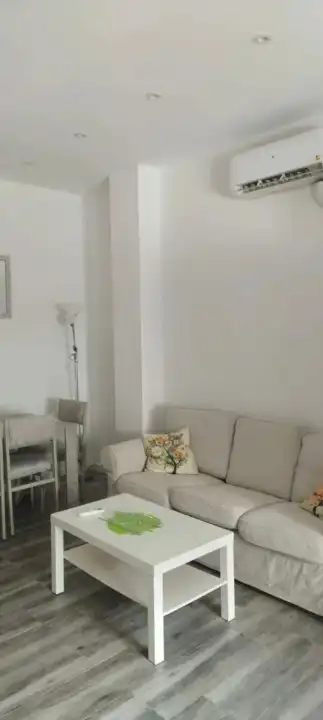 Sala de estar de Piso de alquiler en Valencia con Aire acondicionado, Amueblado y Horno