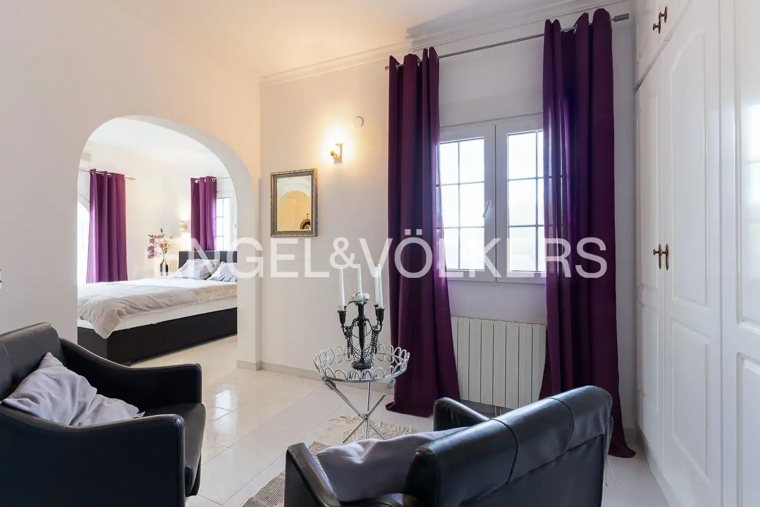 Bedroom of Houses for sale in Jávea / Xàbia  with Air Conditioner, Heating and Private garden
