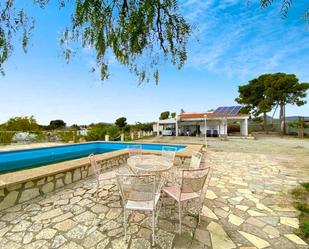 Exterior view of House or chalet for sale in San Vicente del Raspeig / Sant Vicent del Raspeig  with Air Conditioner, Private garden and Storage room