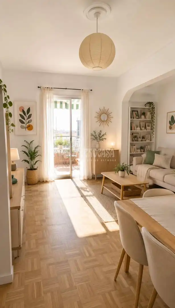 Sala de estar de Piso en venta en Madrid con Terraza