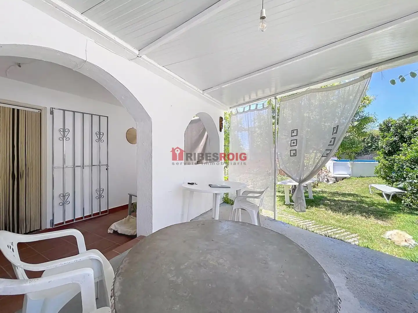 Garden of Houses for sale in Sant Pere de Ribes  with Heating, Private garden and Terrace