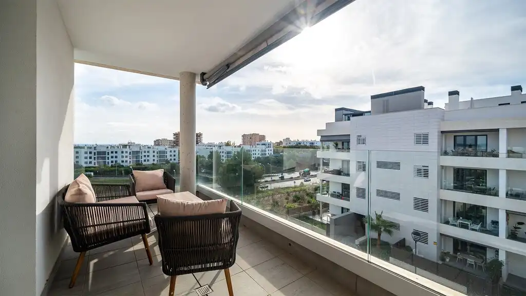 Terraza de Ático de alquiler en  Palma de Mallorca con Aire acondicionado, Calefacción y Terraza