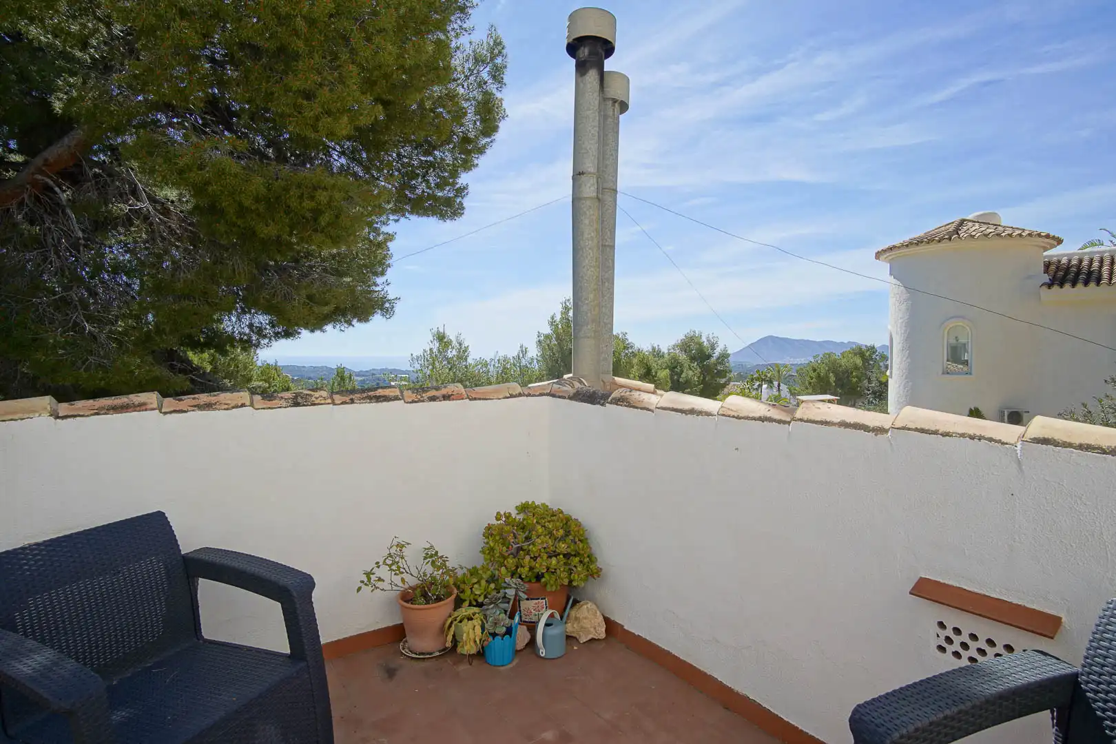 Terrace of Houses for sale in Altea  with Private garden, Terrace and Balcony