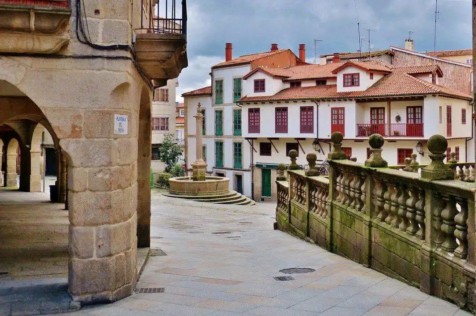 Exterior view of Flat for sale in Ourense Capital   with Heating and Furnished