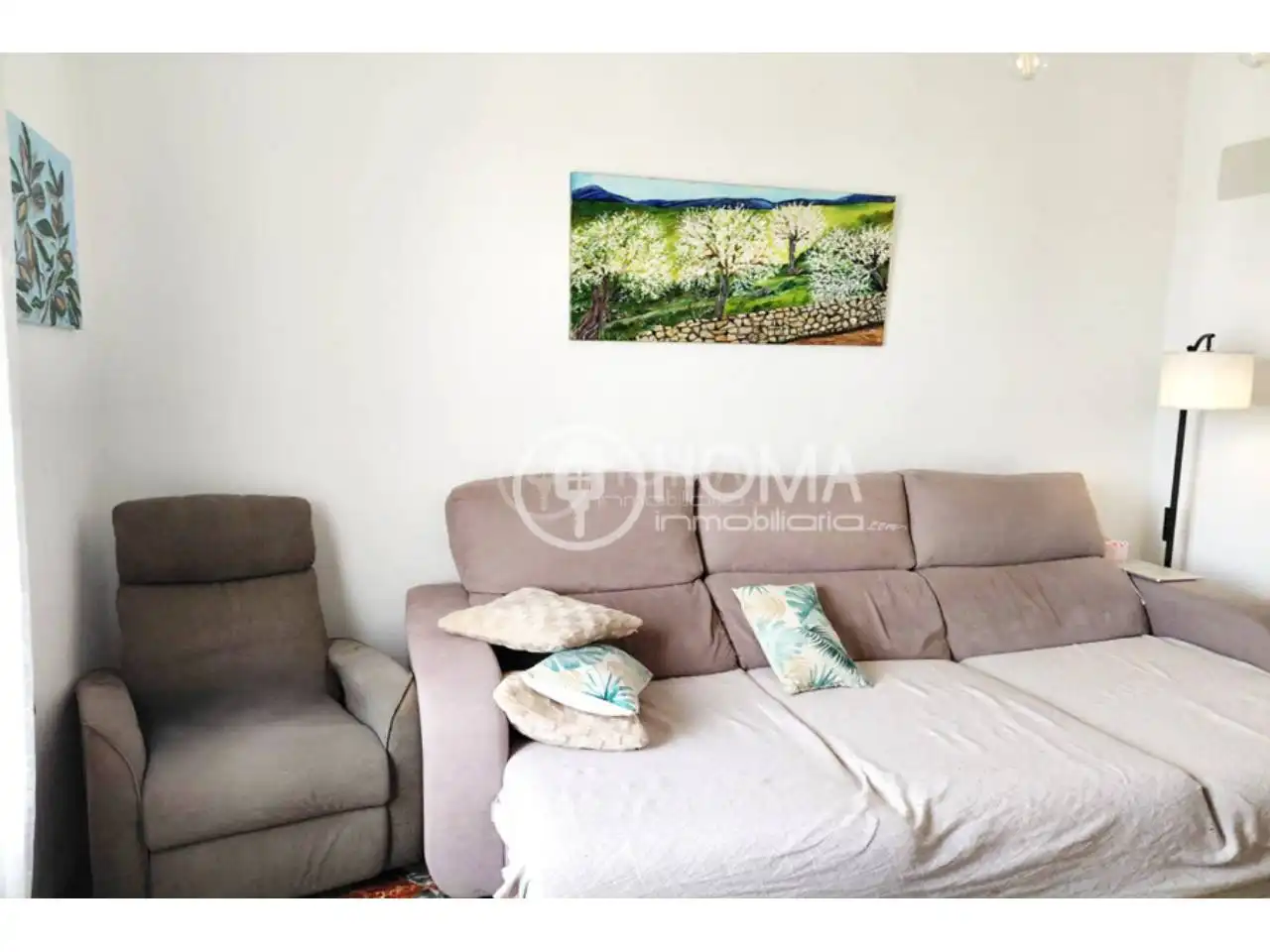 Sala d'estar de Casa o xalet en venda en  Palma de Mallorca amb Aire condicionat, Calefacció i Jardí privat