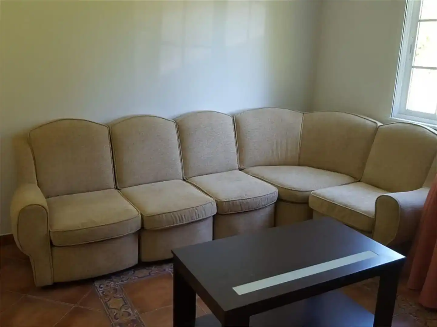 Sala de estar de Piso en venta en Moeche con Jardín privado, Trastero y Amueblado
