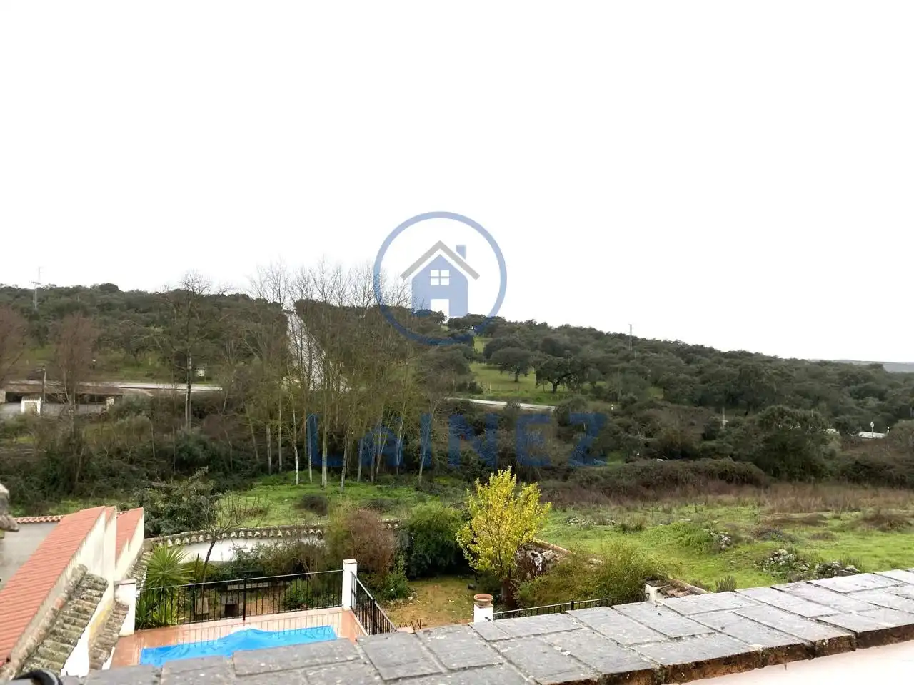 Vista exterior de Casa o chalet en venta en Fuente Obejuna con Aire acondicionado, Jardín privado y Terraza