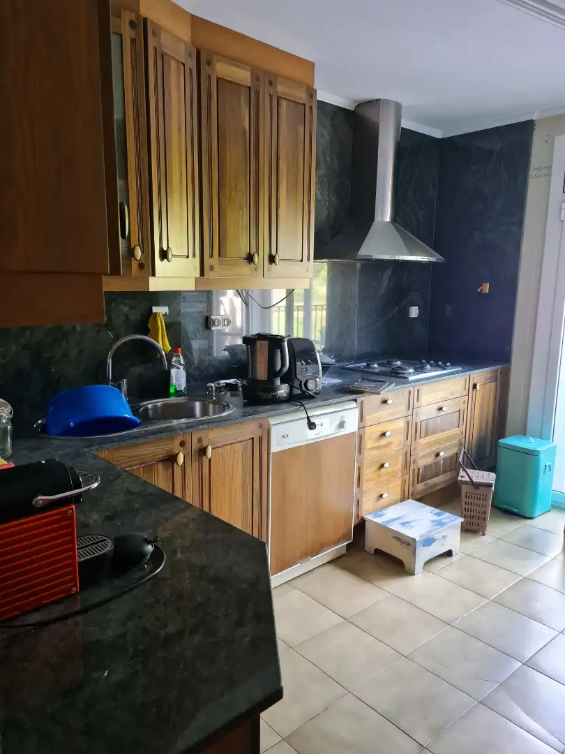 Cocina de Dúplex para compartir en Vilaverd con Aire acondicionado, Terraza y Amueblado