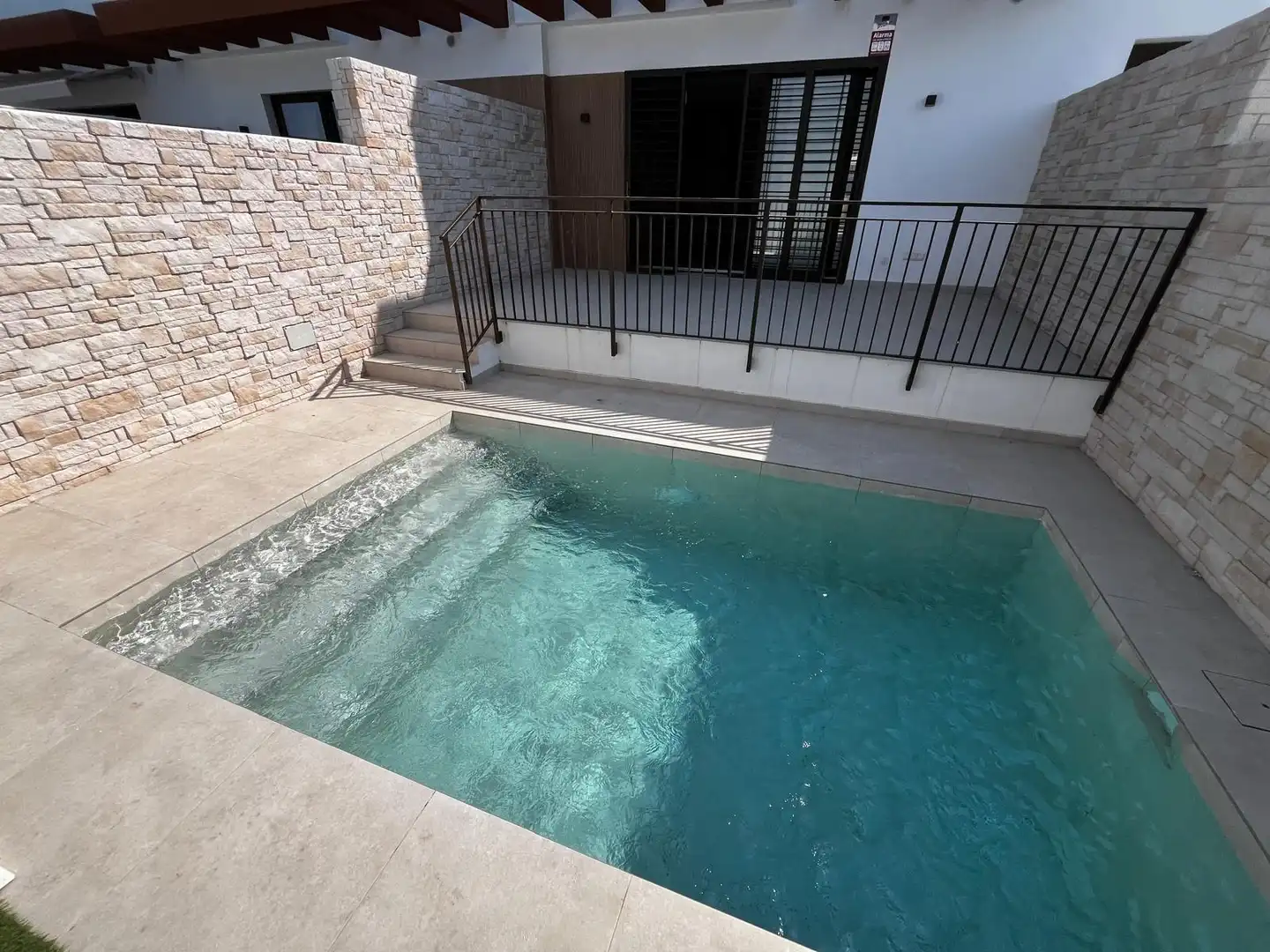Swimming pool of Duplexes for sale in Murcia  with Air Conditioner, Heating and Private garden