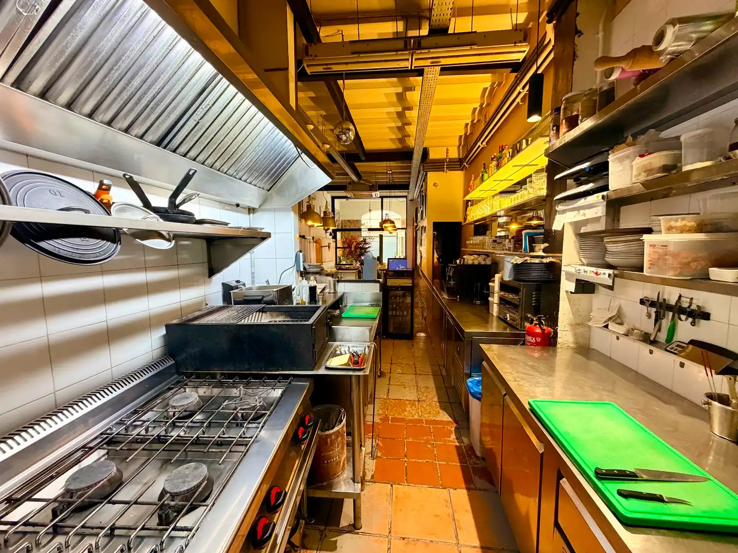 Cocina de Local en traspaso en Barcelona con Amueblado y Alarma