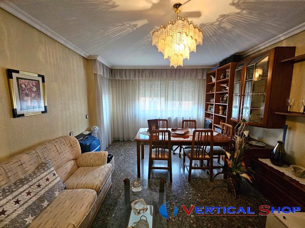 Wohnzimmer von Wohnung zum verkauf in Caudete mit Balkon