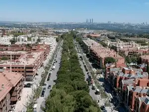 Exterior view of Flat for sale in Pozuelo de Alarcón  with Air Conditioner, Heating and Terrace