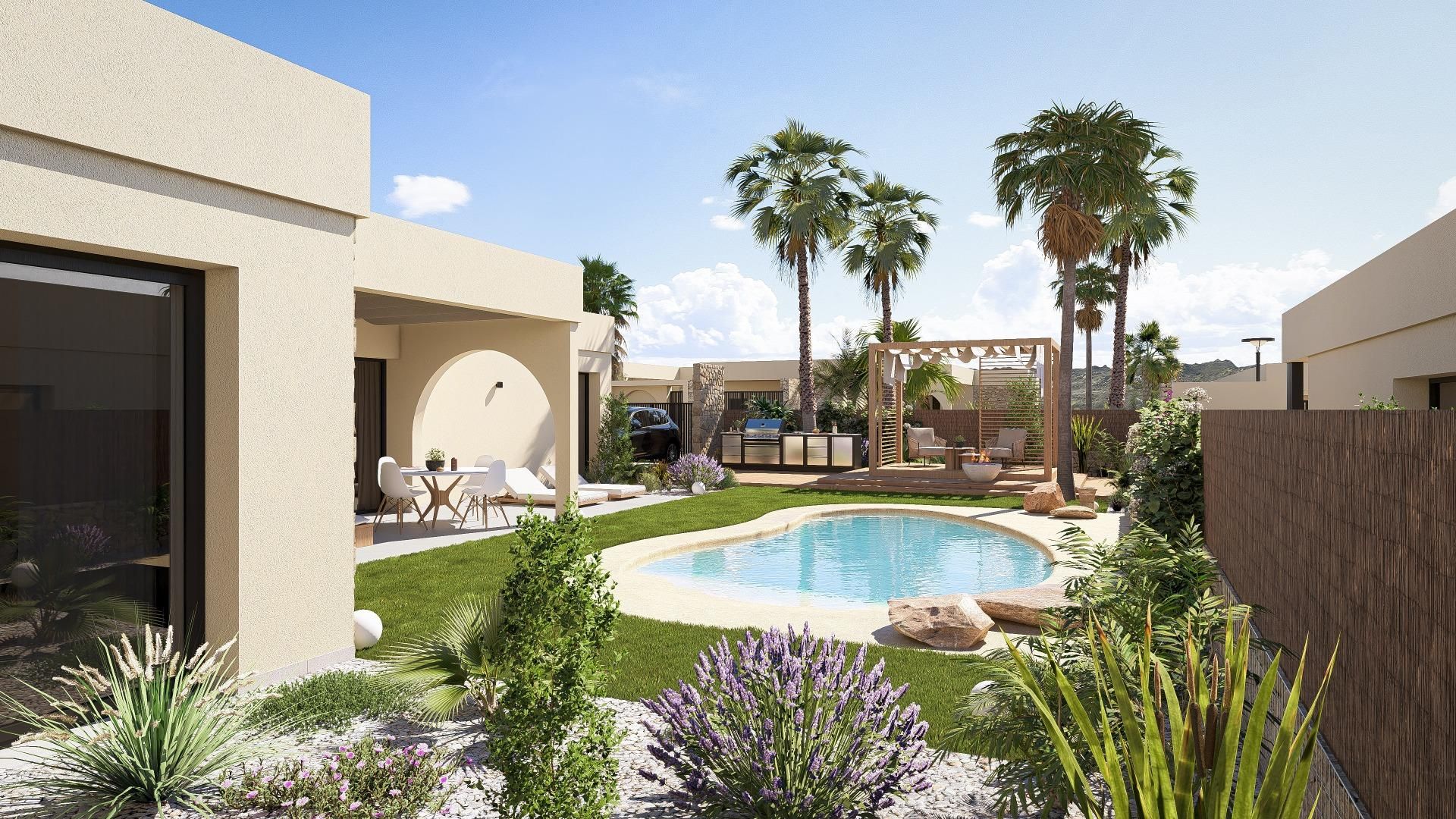 Jardí de Casa o xalet en venda en  Murcia Capital amb Aire condicionat, Calefacció i Jardí privat